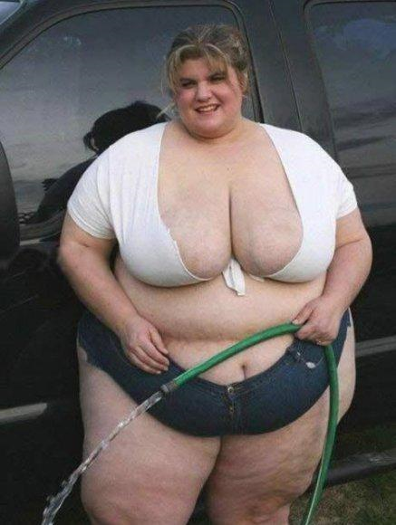 Anonymous in a bikini