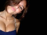 Angie Varona taking a selfie