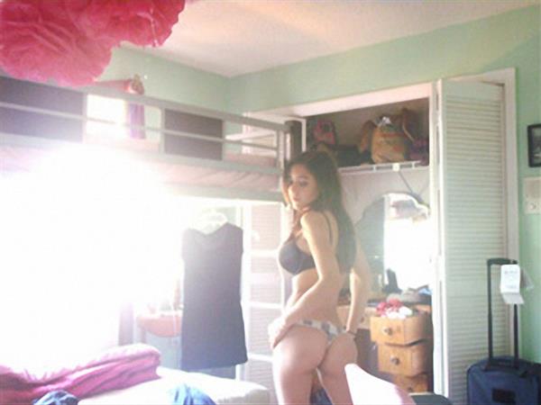 Angie Varona in a bikini - ass