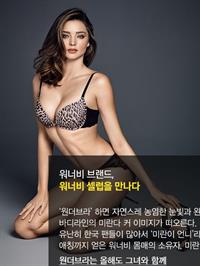 Miranda Kerr in lingerie