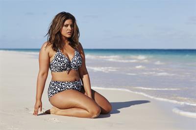 Denise Bidot in a bikini