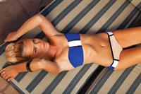 Kamilla Alnes in a bikini