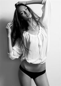 Tia Woods in lingerie