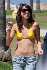 Emma Roberts in a bikini