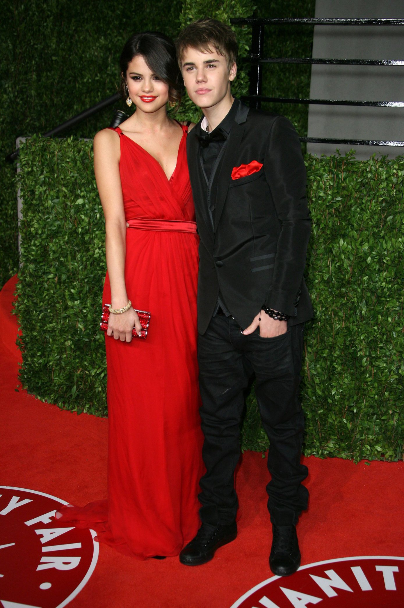 Selena Gomez Vanity Fair Oscar party in West Hollywood on February 27, 2011