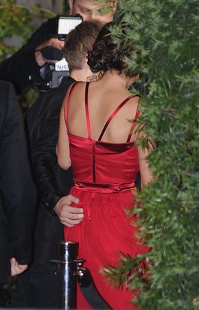 Selena Gomez Vanity Fair Oscar party in West Hollywood on February 27, 2011
