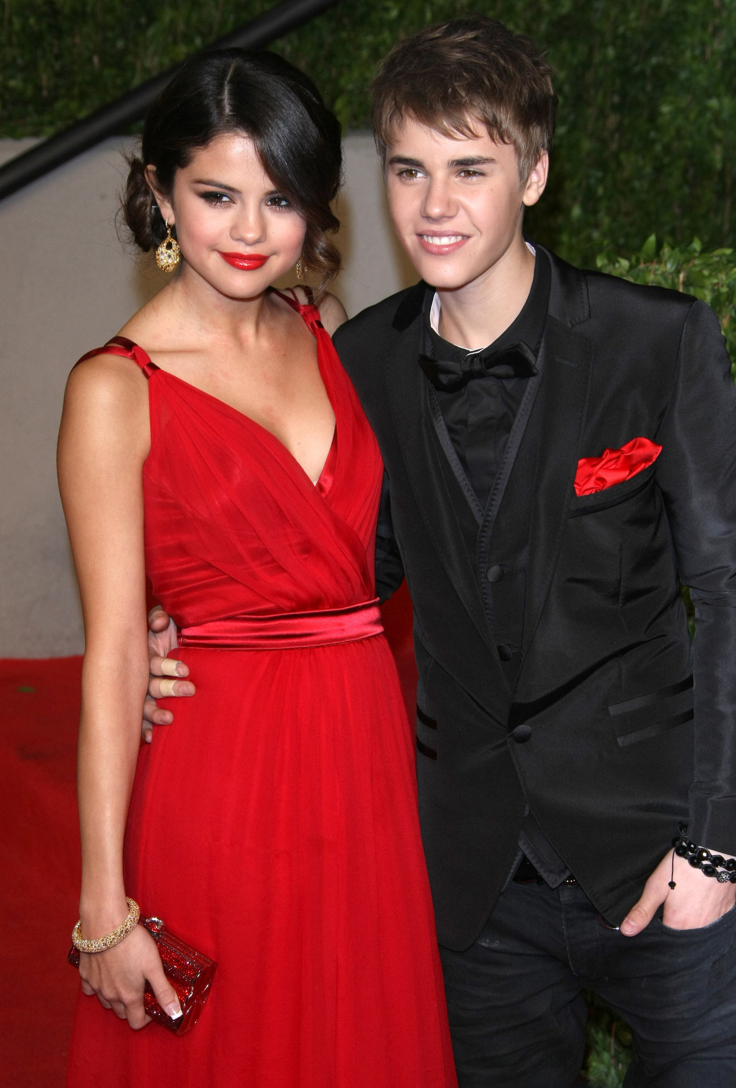 Selena Gomez Vanity Fair Oscar party in West Hollywood on February 27, 2011