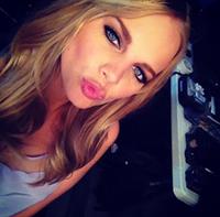 Marloes Horst taking a selfie