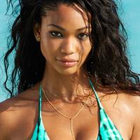 Chanel Iman in a bikini