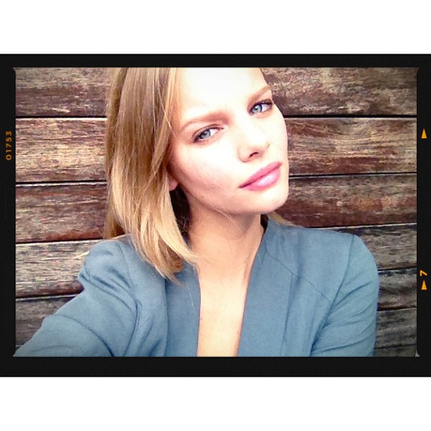 Marloes Horst taking a selfie