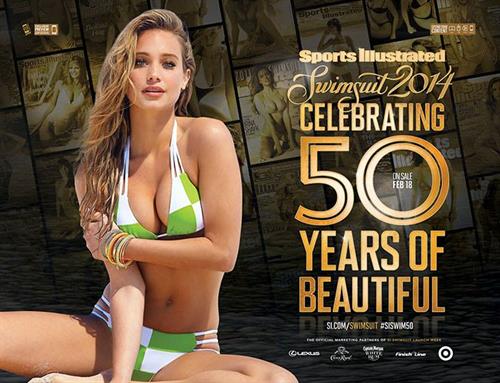 Genevieve Morton in a bikini