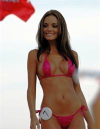 Hillary Fisher in a bikini