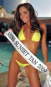 Hillary Fisher in a bikini