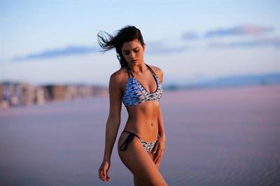 Kyra Santoro in a bikini