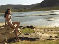 Jennifer Lamiraqui in a bikini