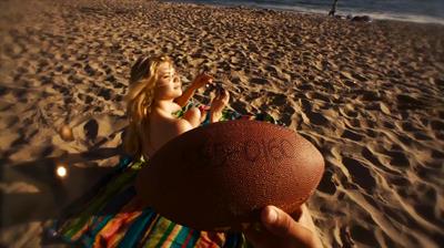 Josie Canseco in a bikini