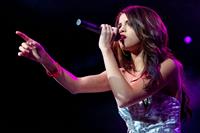 Selena Gomez KIIS FM's Jingle Ball 2010 NOKIA Theatre Los Angeles on December 5, 2010