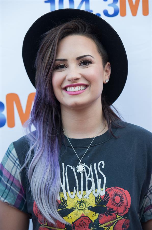 Demi Lovato attends 104.3 MY FM My Big Night Out on June 16, 2014 in Hollywood, California