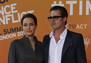Angelina Jolie at the Global Summit To End Sexual Violence In Conflict June 13, 2014