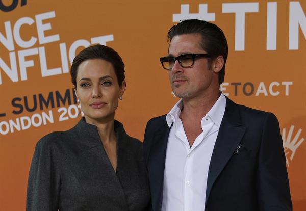 Angelina Jolie at the Global Summit To End Sexual Violence In Conflict June 13, 2014