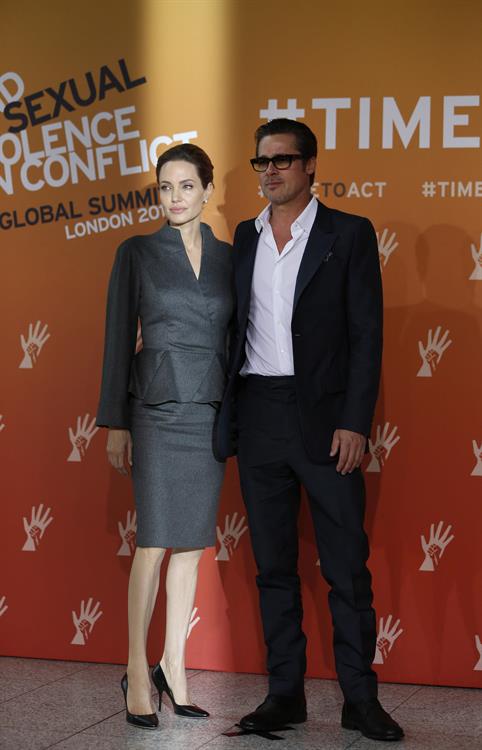 Angelina Jolie Pictures Angelina Jolie at the Global Summit To End Sexual Violence In Conflict June 13, 2014