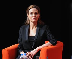 Angelina Jolie at the Global Summit To End Sexual Violence In Conflict June 12, 2014