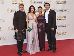 Jaime Murray and Julie Benz at 54th Monte Carlo TV Festival closing ceremony June 11, 2014