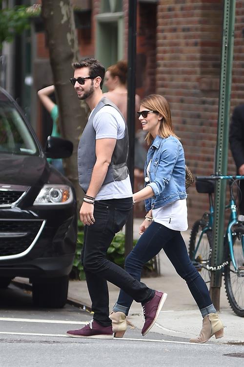 Ashley Greene strolling through NYC June 11, 2014