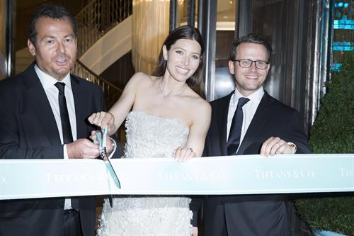 Jessica Biel Pictures Jessica Biel attends the opening of the new flagship Tiffany Co store in Paris, June 10, 2014