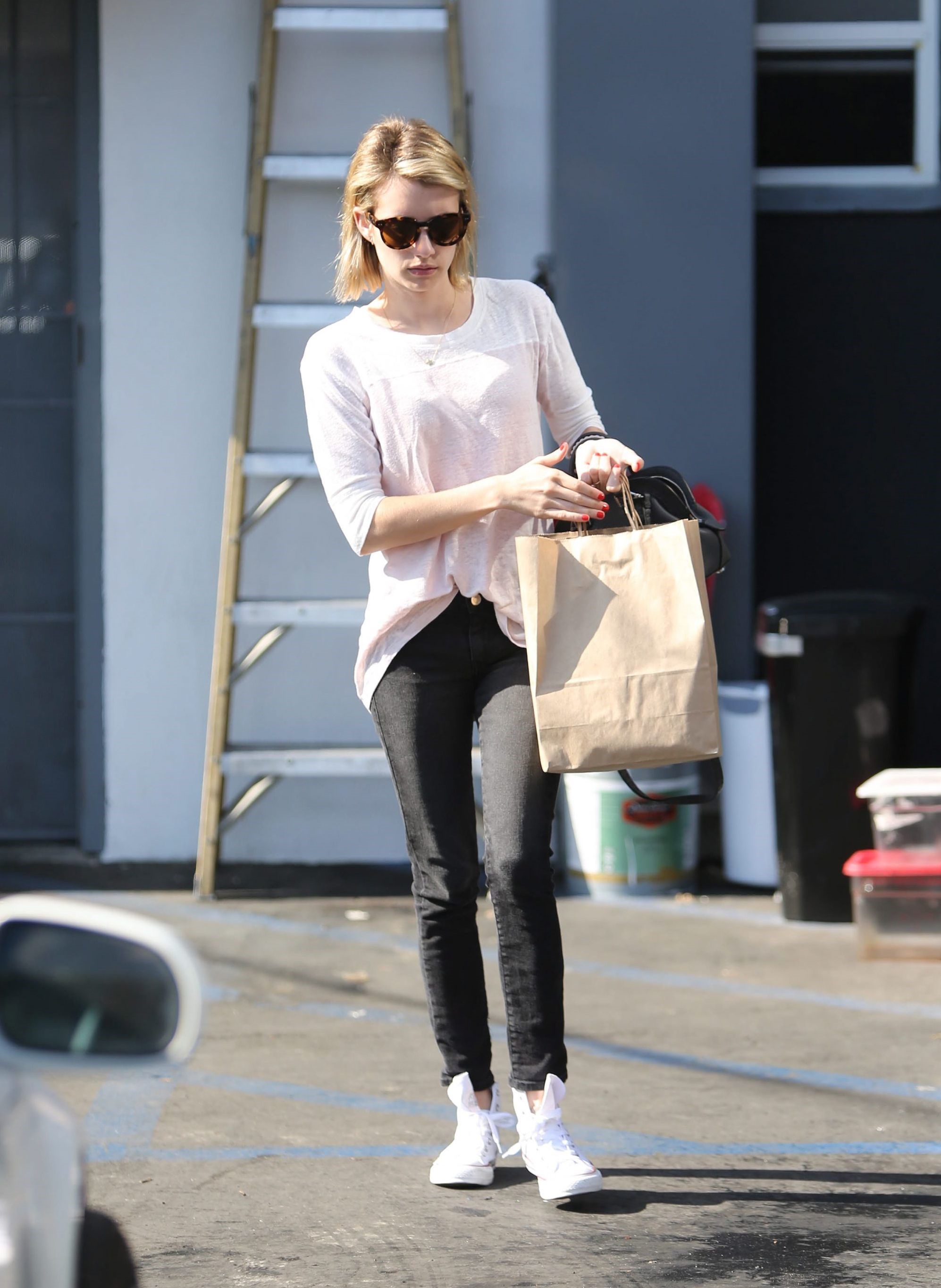 Emma Roberts out in Beverly Hills June 9, 2014