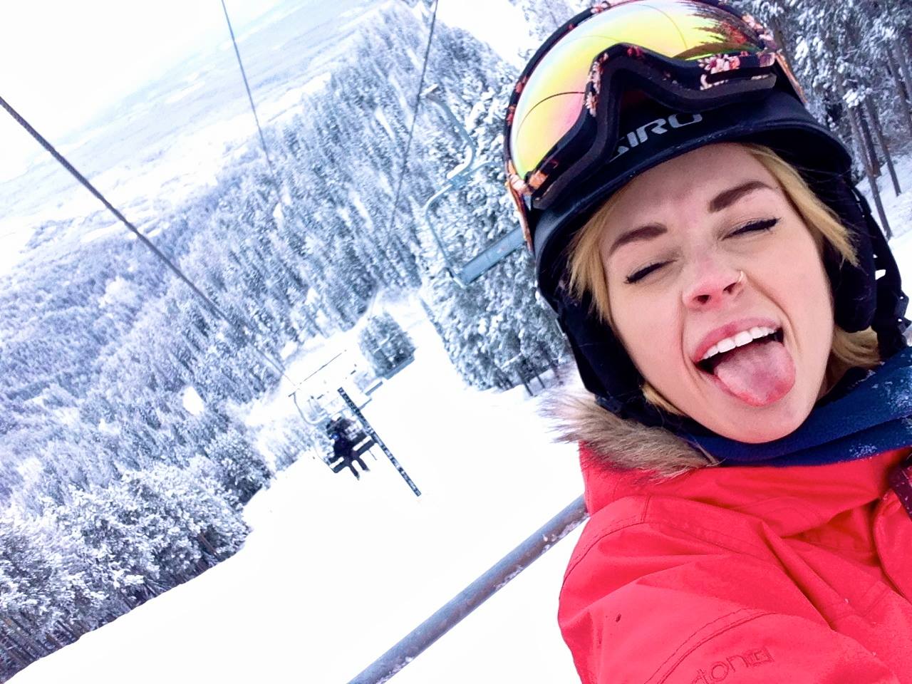 Carlie Mitchell taking a selfie