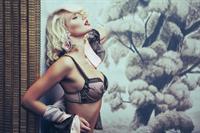 Gintare Sudziute in lingerie