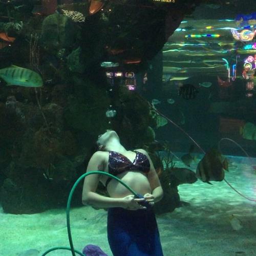 Lily Ermak in a bikini