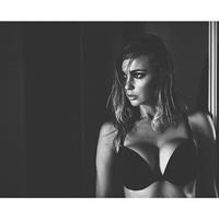 Lily Ermak in lingerie