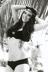 Anonymous in a bikini