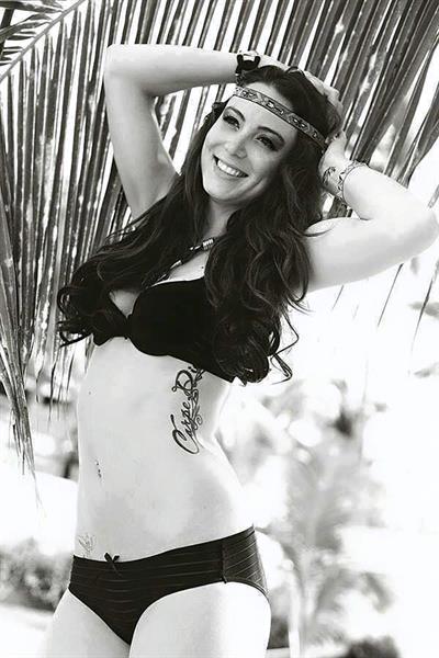 Anonymous in a bikini