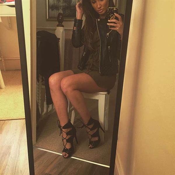 Megan McKenna taking a selfie