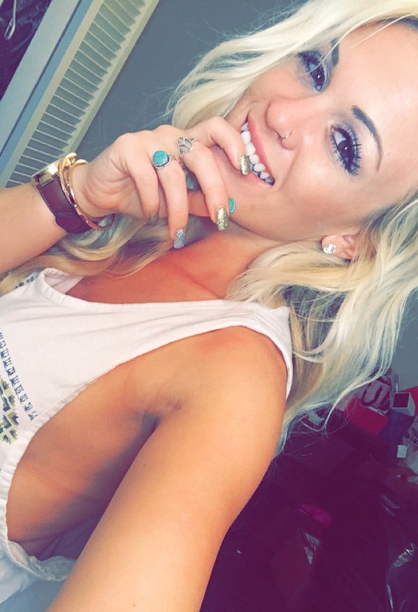 Anonymous taking a selfie