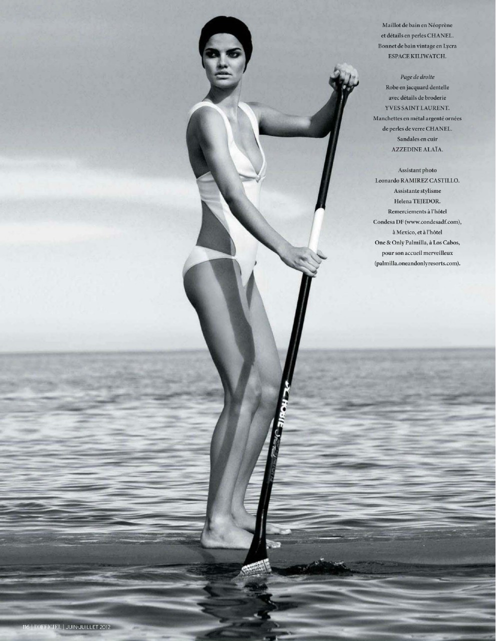 Barbara Fialho in a bikini