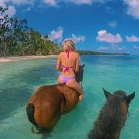 Gabrielle Grace Epstein in a bikini - ass