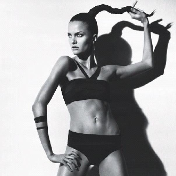 Barbara Fialho in a bikini