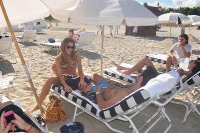 Ana Beatriz Barros in a bikini