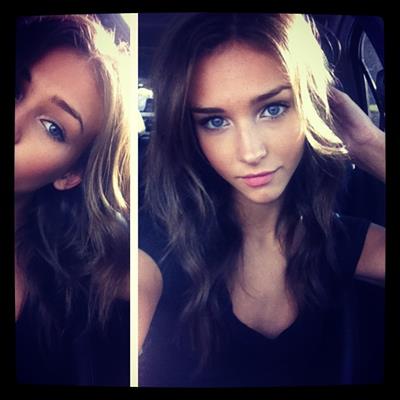 Rachel Cook taking a selfie