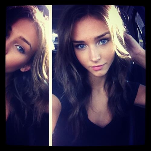 Rachel Cook taking a selfie