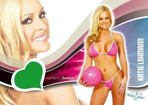 Katie Lohmann in a bikini