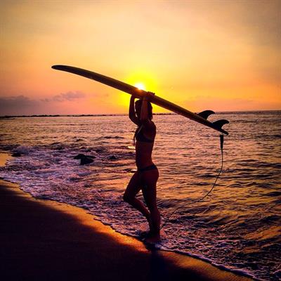 Tanya Poppett in a bikini