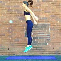 Tanya Poppett in Yoga Pants