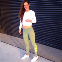 Tanya Poppett in Yoga Pants