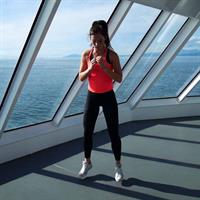 Tanya Poppett in Yoga Pants