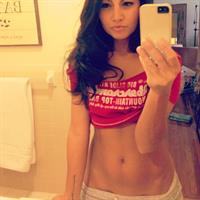 Mónica Alvarez taking a selfie